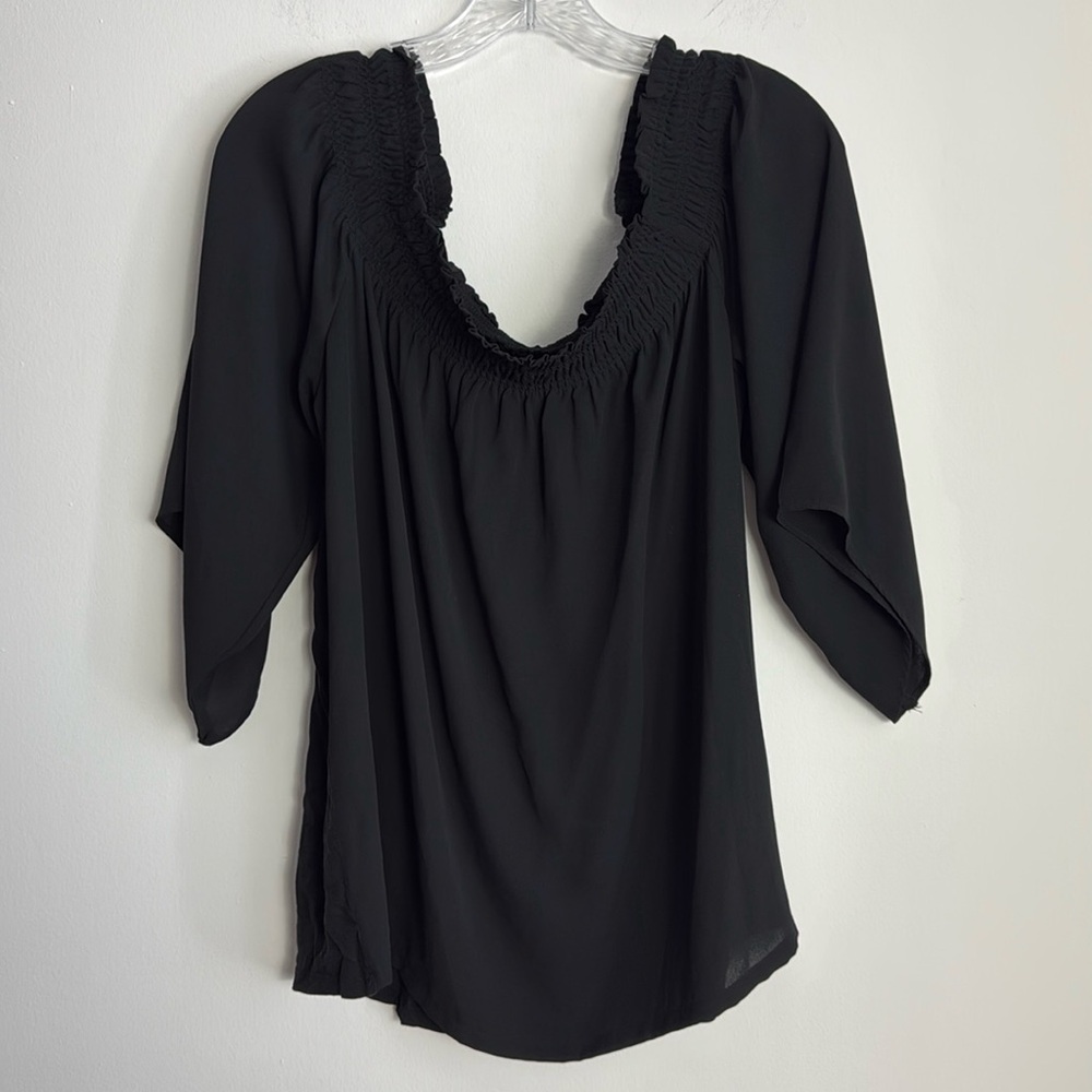 LOFT Off the Shoulder Elastic Top